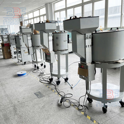 دستگاه تغذیه قوری محافظ صوتی PU پوشش Hopper تغذیه لرزش