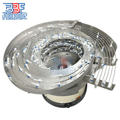 تغذیه کننده فنجان های ارتعاش کننده اتوماتیک اندازه بزرگ صنعت پزشکی قطعات بطری را رها می کند