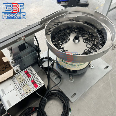 O Ring Vibratory Bowl Feeder خطوط مونتاژ خودکار سیستم تغذیه قابل تنظیم