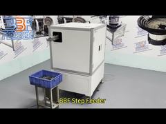 سیستم تغذیه ارتعاشی سفارشی قطعات فلزی خودکار با فیدر پله‌ای